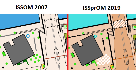 Comparison ISSOM 2007 and SSprOM 2019