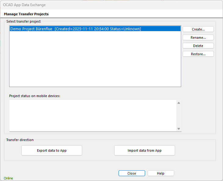 OcadAppDataExchange CreateNewProject.png
