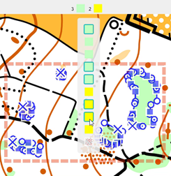 Ocadapp SelectionSelectGreenYellowArea.png