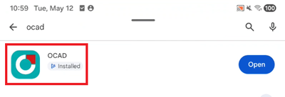 OCAD App Google Play Store.png