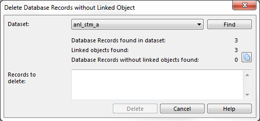 Delete Records without Linked Object